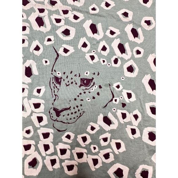 Escada Sport Women's Leopard Print Crewneck T-shirt Medium - Picture 6 of 6